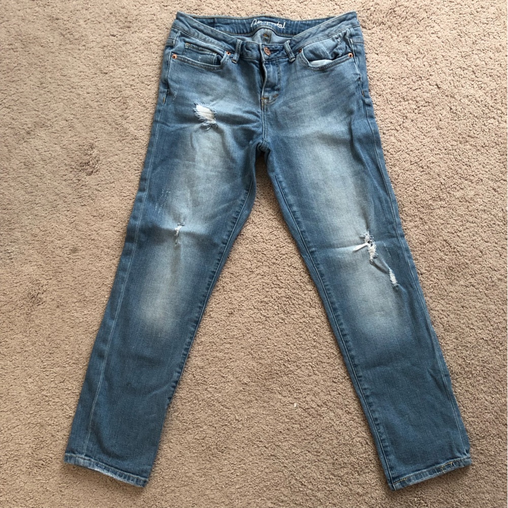Aeropostale ripped jeans